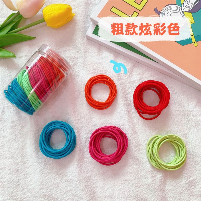 Girl rubber band fashion Sports Yoga Women Hair Bands Ring Candy Color Headband