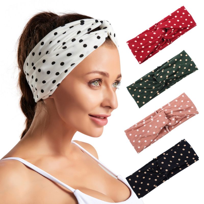 custom logo headbands spot makeup headband for washing face cute simple hair band